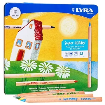 Vibrant Lyra Super Ferby Colored Pencils for Kids & Artists