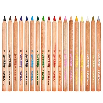 Vibrant Lyra Super Ferby Colored Pencils for Kids & Artists