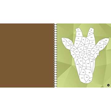 Brain Games - Sticker by Number: Animals (28 Images to Sticker)