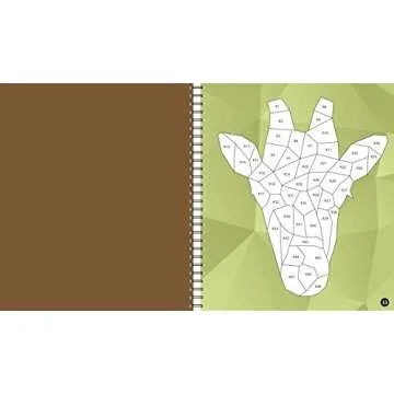 Brain Games - Sticker by Number: Animals (28 Images to Sticker)