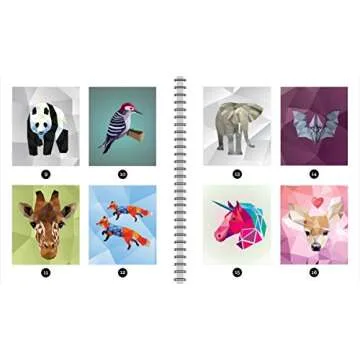 Brain Games - Sticker by Number: Animals (28 Images to Sticker)