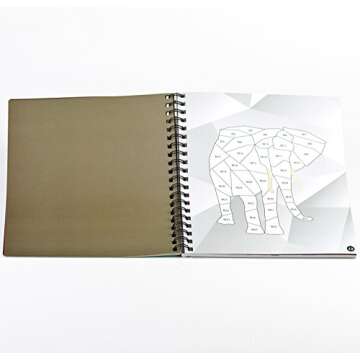 Brain Games - Sticker by Number: Animals (28 Images to Sticker)