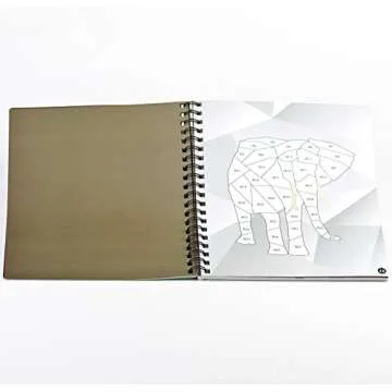 Brain Games - Sticker by Number: Animals (28 Images to Sticker)