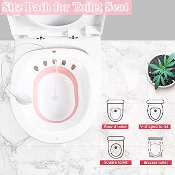 Sitz Bath for Postpartum Care and Pain Relief