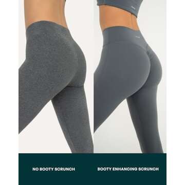 PAVOI ACTIVE Buttery Soft Leggings | Yoga High Waisted Scrunch Butt Full Length Gym Workout Leggings Women | FlexFlow | Medium, Seabreeze