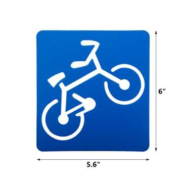 Peohud 36 Pieces Stencils for Kids, 6 x 5.6 Inch Drawing Chalk Stencils, Colorful Painting Stencil T...