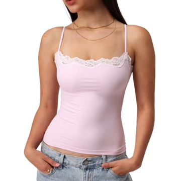 Stylish Starrylion Padded Lace Camisole for Women