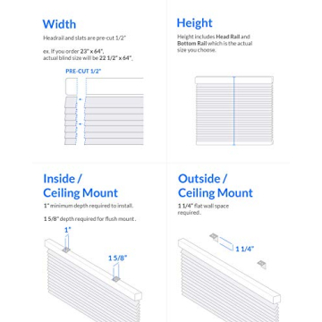 CHICOLOGY Cordless Mini Blinds for Stylish Privacy