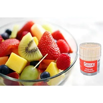 Gmark 3200 Wooden Toothpicks, Cocktail & Party Use