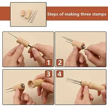 74 Pcs Wool Felting Needles Tools Kit for Crafters