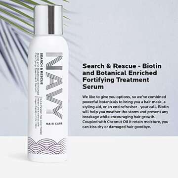 NAVY Hair Repair Serum - Biotin Enriched Hair Mask