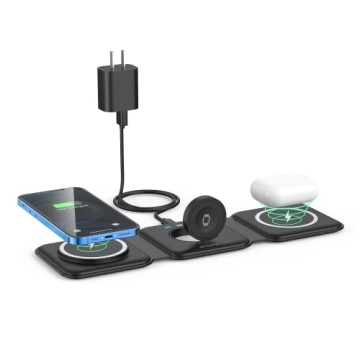 RTOPS Wireless Charger 3 in 1 for Apple Devices