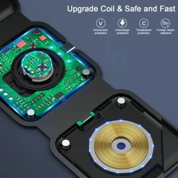 RTOPS Wireless Charger 3 in 1 for Apple Devices