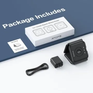 RTOPS Wireless Charger 3 in 1 for Apple Devices