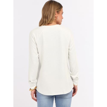 Stylish Waffle Knit Henley Top for Women