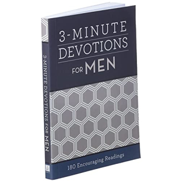 3-Minute Devotions for Men with Encouraging Readings