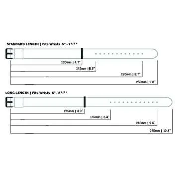 BARTON WATCH BANDS 22mm Black/Smoke (Bond) Standard Length Ballistic Nylon NATO® Style Straps