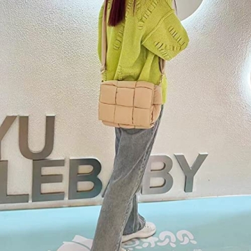 Buy NAARIIAN Puffer Woven Bag Lightweight Crossbody Purse