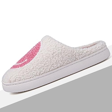 Cozy GULAKY Smiley Face Slippers Unisex Non-slip Lightweight