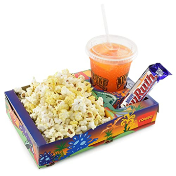 Dinosaur Combo Movie Popcorn Trays for Kids 50 Count