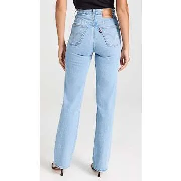 Stylish Levi's Women's Ribcage Full Length Jeans