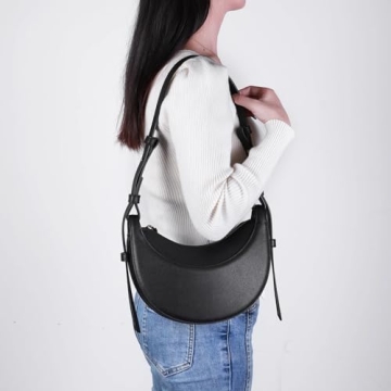 Trendy Crescent Bag for Women - Stylish Crossbody Handbag