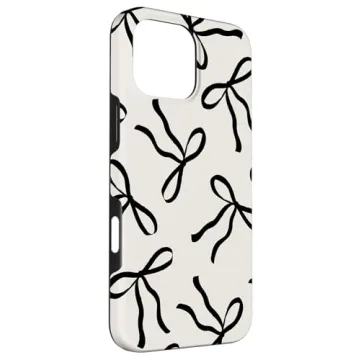 Stylish iPhone 16 Pro Max Case with Bow Design