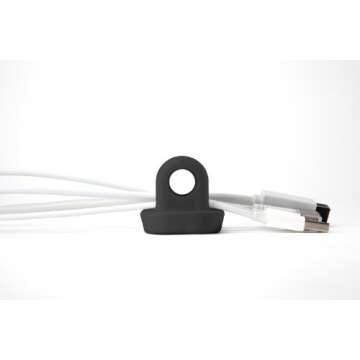 Toysdone Cordies Desktop Cable Management Black | Tidy Your Cords