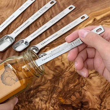 Premium Hudson Essentials Measuring Spoons Set - 7 Sizes