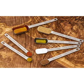 Premium Hudson Essentials Measuring Spoons Set - 7 Sizes
