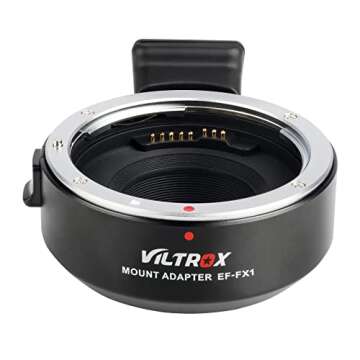 VILTROX EF-FX1 Adapter for Canon Lenses on Fuji Cameras