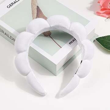 Ayesha Spa Headband for Skincare & Makeup Application