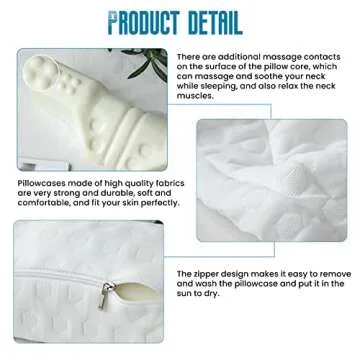 Cervical Neck Pillow for Pain Relief and Support | S-SNAIL-OO