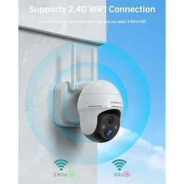 ZUMIMALL Security Cameras Wireless Outdoor WiFi with 360° PTZ, 2K Battery Cameras for Home Security Outdoor, Spotlight & Siren, 3MP Color Night Vision/2-Way Talk/IP66/Cloud/Alexa/PIR/AI