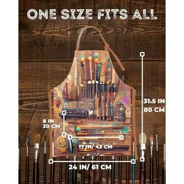 InnoBeta Artist Apron for Painters & Gardeners