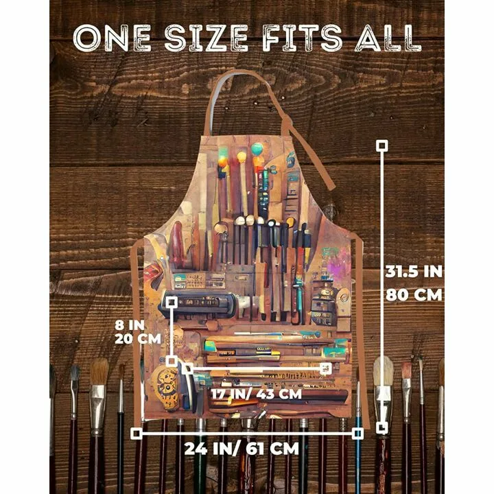 InnoBeta Artist Apron for Painters & Gardeners