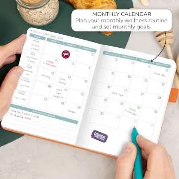 Clever Fox Food Journal Pocket Daily Food Diary for Nutrition Tracking