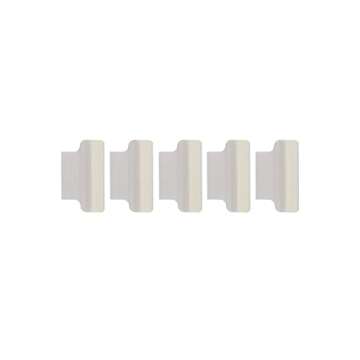 Avery Insertable Self-Adhesive Tabs with Printable Inserts, 1", Permanent Adhesive, Clear, Pack of 25 Index Tabs (16221)