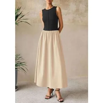 PRETTYGARDEN Maxi Dress 2025 Stylish Women's Beach Dress