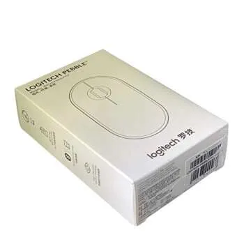 LOGI Pebble M350 Portable Wireless Mouse with Bluetooth or 2.4 GHz Receiver, Silent, Slim Computer Mouse with Quiet Click for Laptop, Notebook, PC and Mac - Graphite - Asian Version