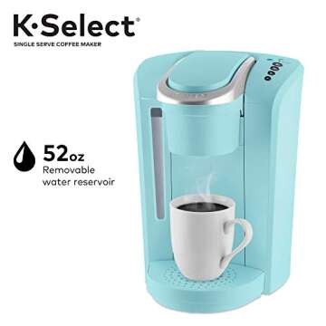 Keurig K-Select Single-Serve K-Cup Pod Coffee Maker, Oasis