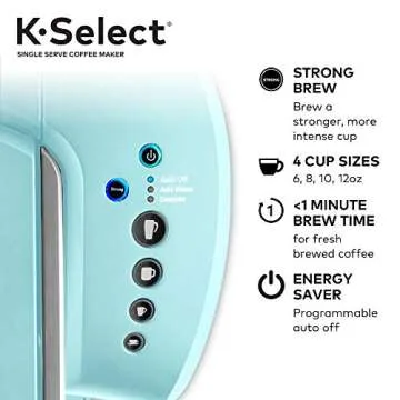 Keurig K-Select Single-Serve Coffee Maker for Coffee Lovers