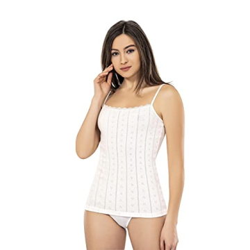 VAVONNE All Cotton Camisole for Women - Soft Comfort