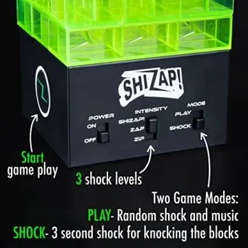 ShiZap! Electric Shock Block Game for Family Fun
