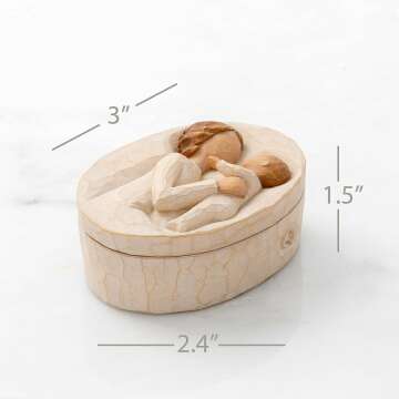 Willow Tree Grandmother Hand-Painted Keepsake Box