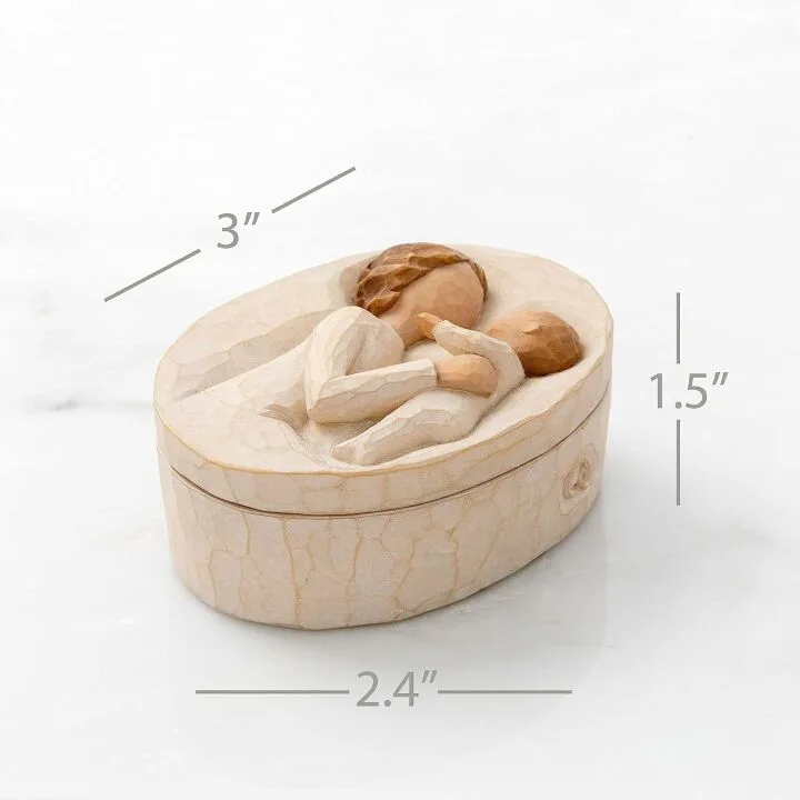 Willow Tree Grandmother Hand-Painted Keepsake Box