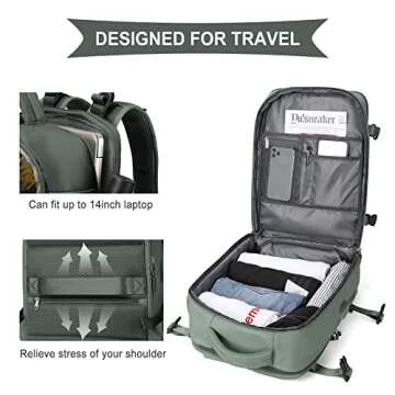 Spacious Large Travel Backpack for All Occasions