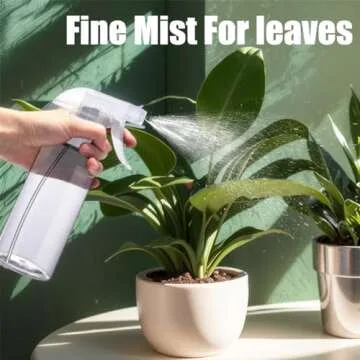 Premium JohnBee Adjustable Spray Bottles - 2 Pack