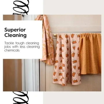 Buy GEOMETRY Fall Kitchen Towels - Quick Dry & Eco-Friendly
