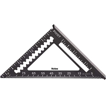 Johnson Johnny Square - Professional Easy-Read Finish Square